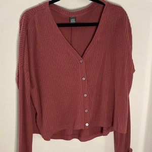 red wild fable cardigan sweater. size small.